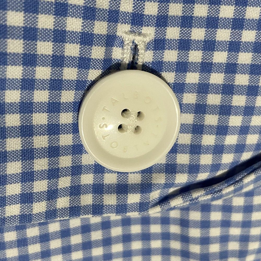 Talbots Blazer Gingham Checkered Single Button Ja… - image 8